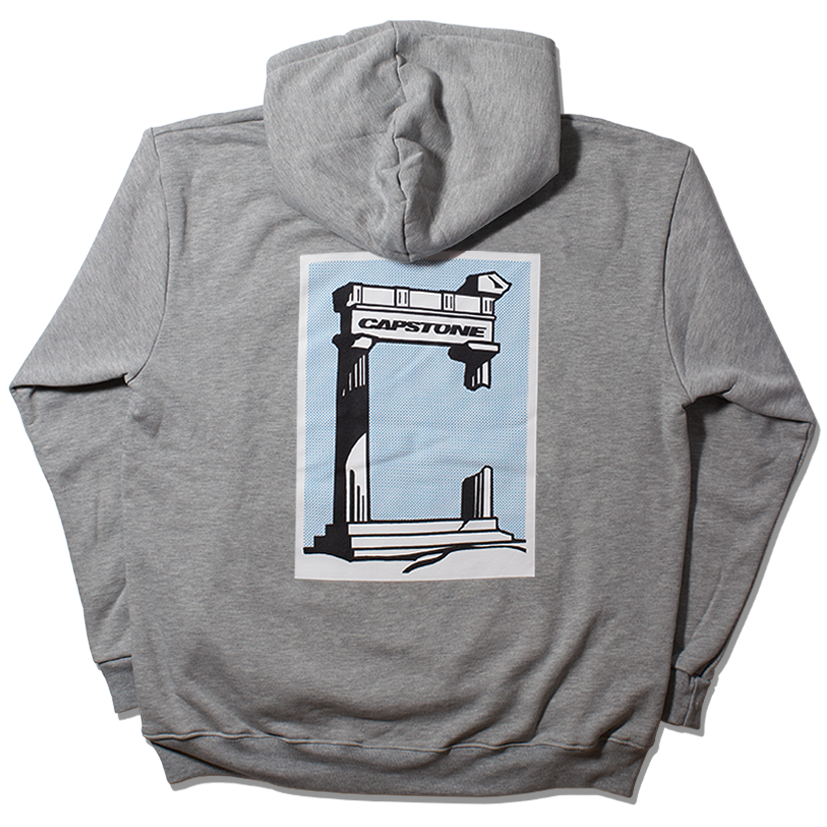 R. Lichtenstein Temple Hoodie Grey