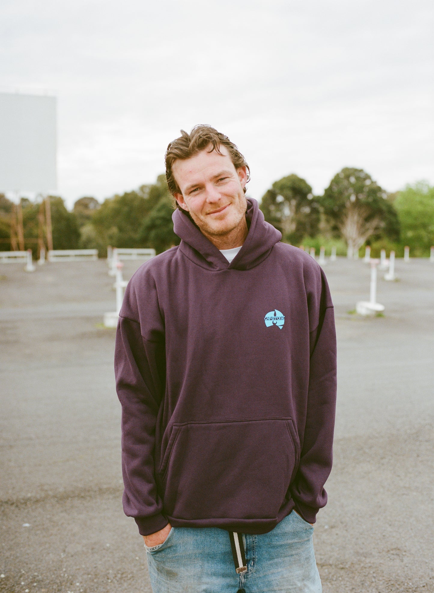 Liquid Wizard Hoodie Plum