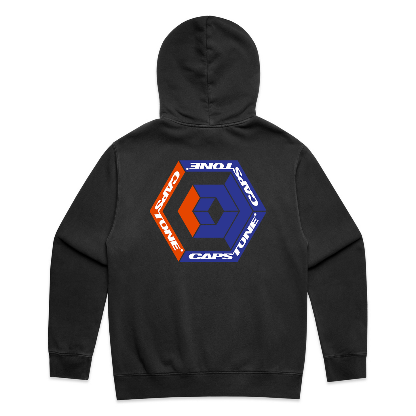 Hypercube Logo Hoodie Black