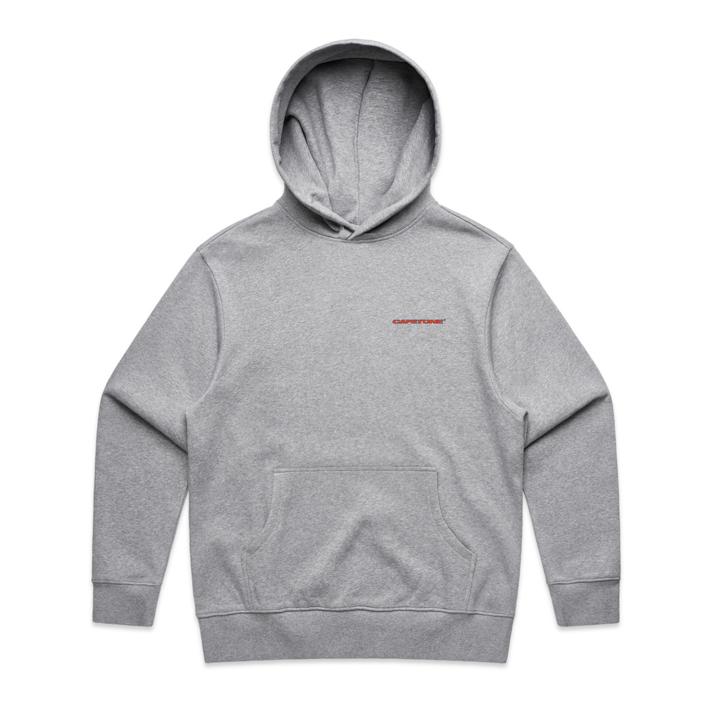 Hypercube Logo Hoodie Grey Marle
