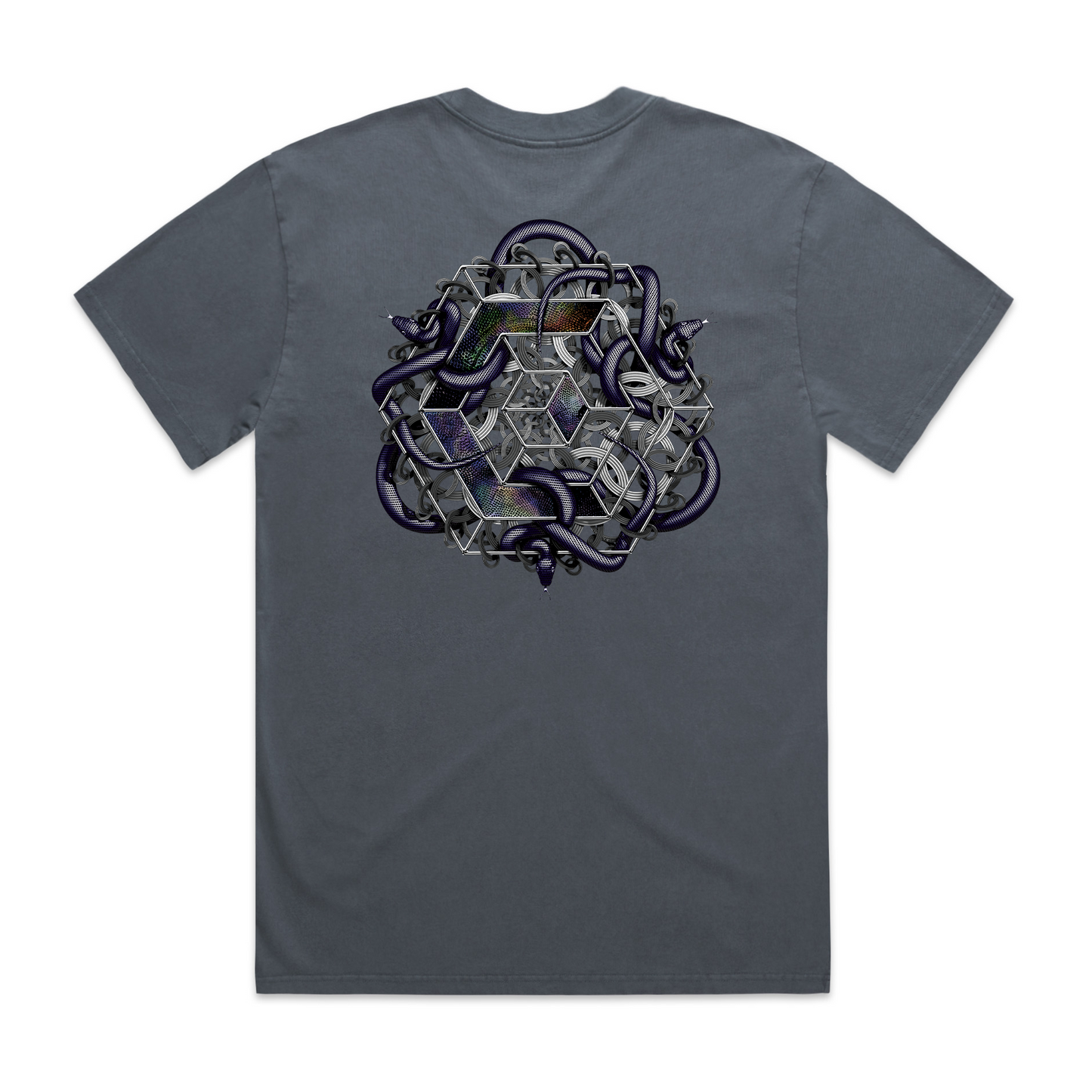 OILSLICK T-Shirt Indigo