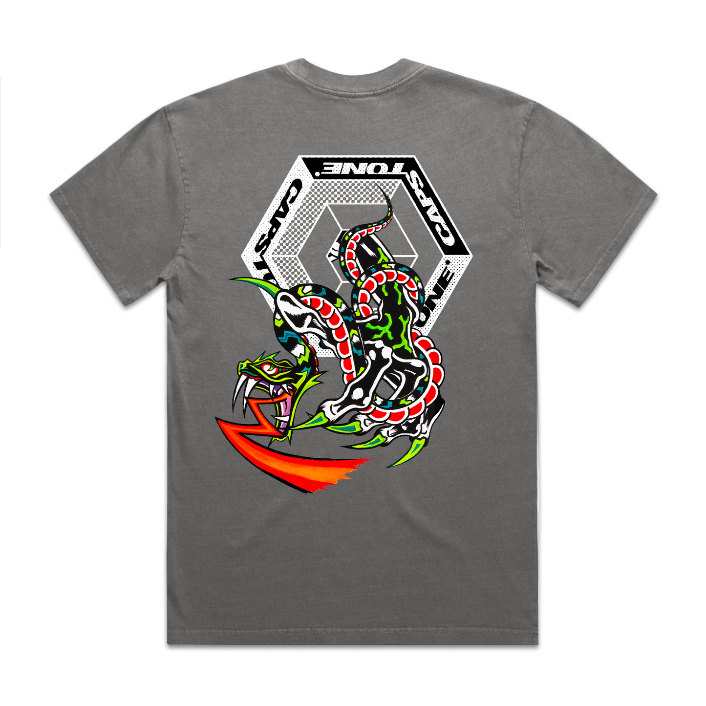 Claw T-Shirt Faded Grey