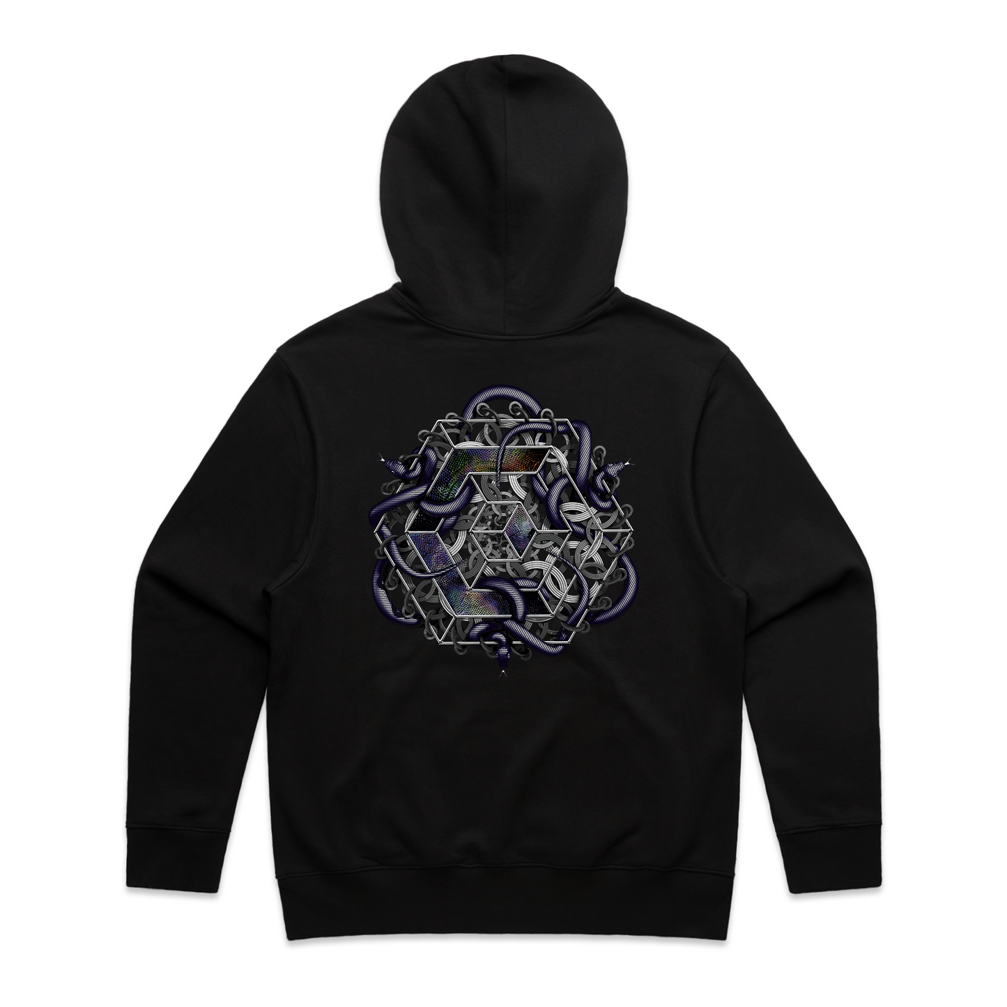 OILSLICK Hoodie Black