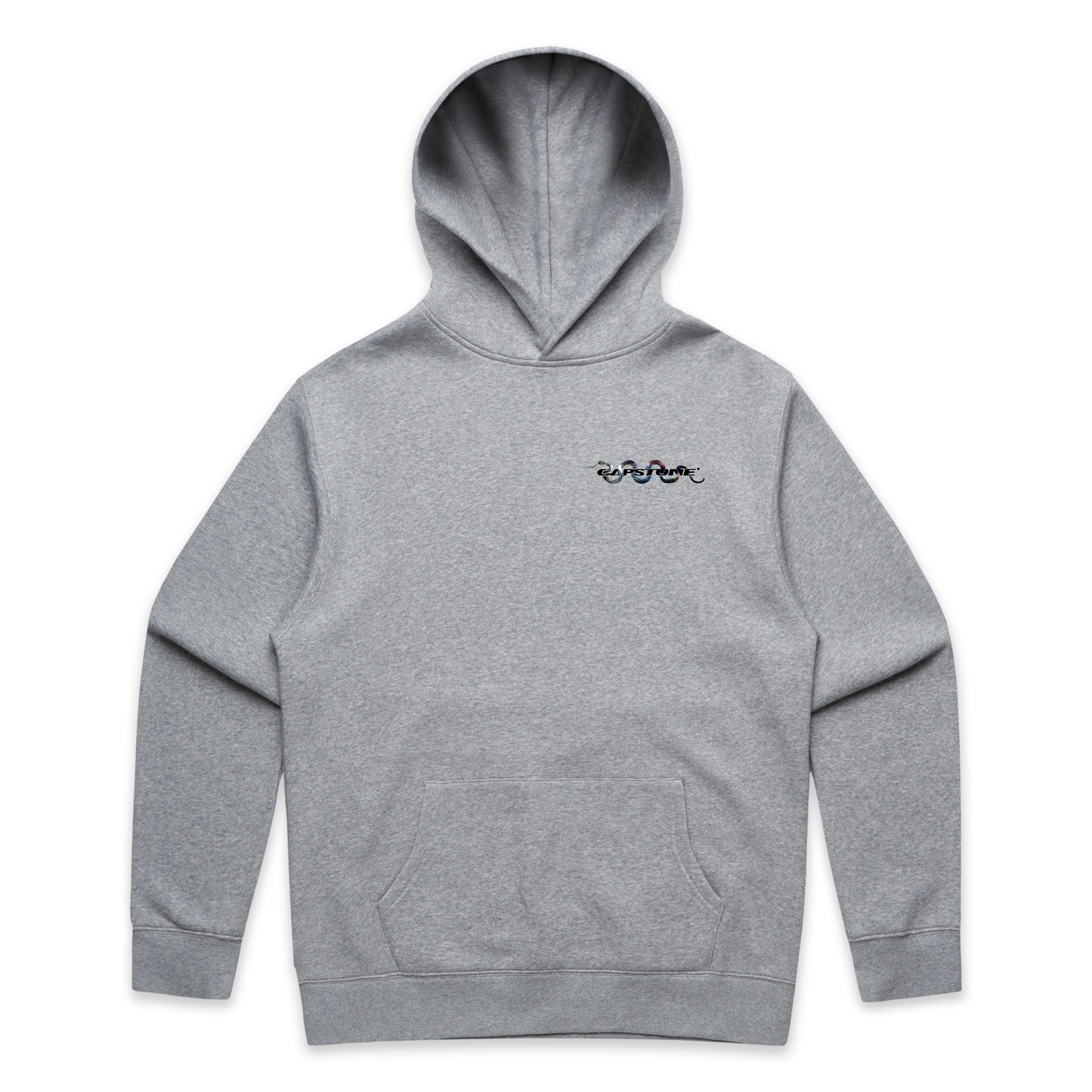 OILSLICK Hoodie Grey Marle