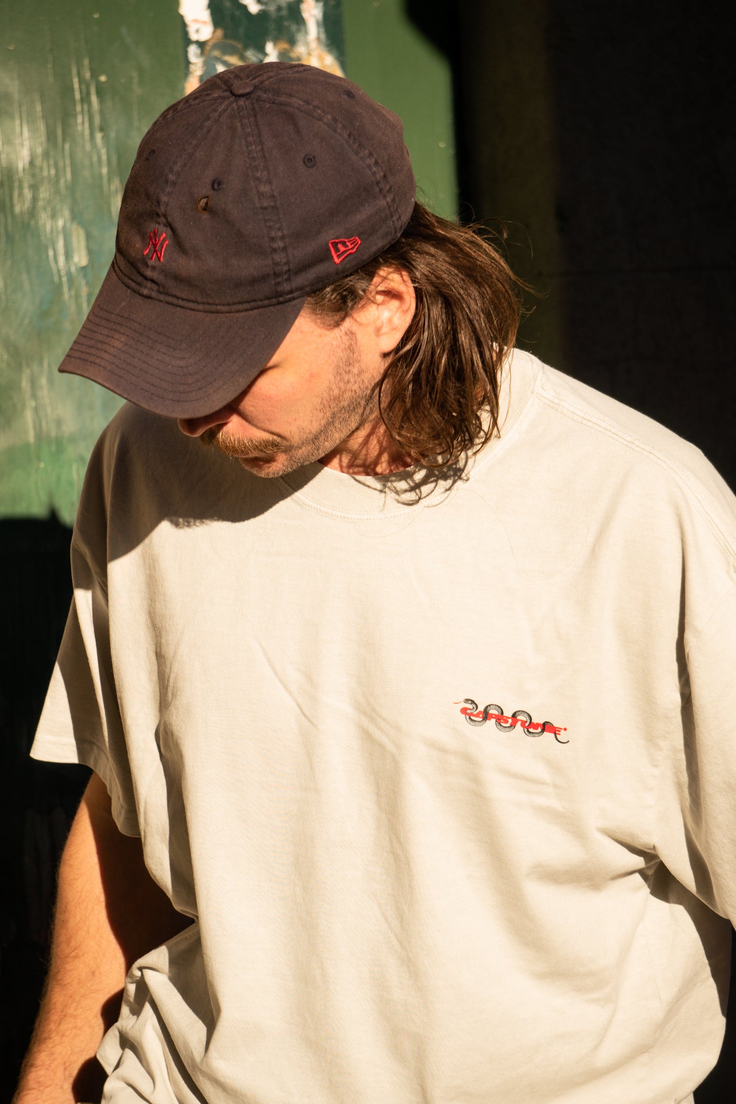 Red Snake T-Shirt Bone