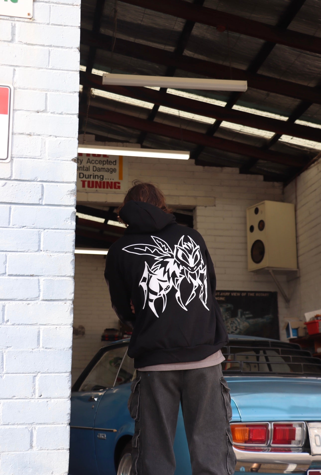 Killer Bee Hoodie Black