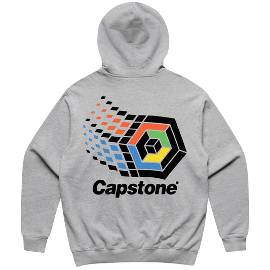 Windows Hoodie Grey Marle