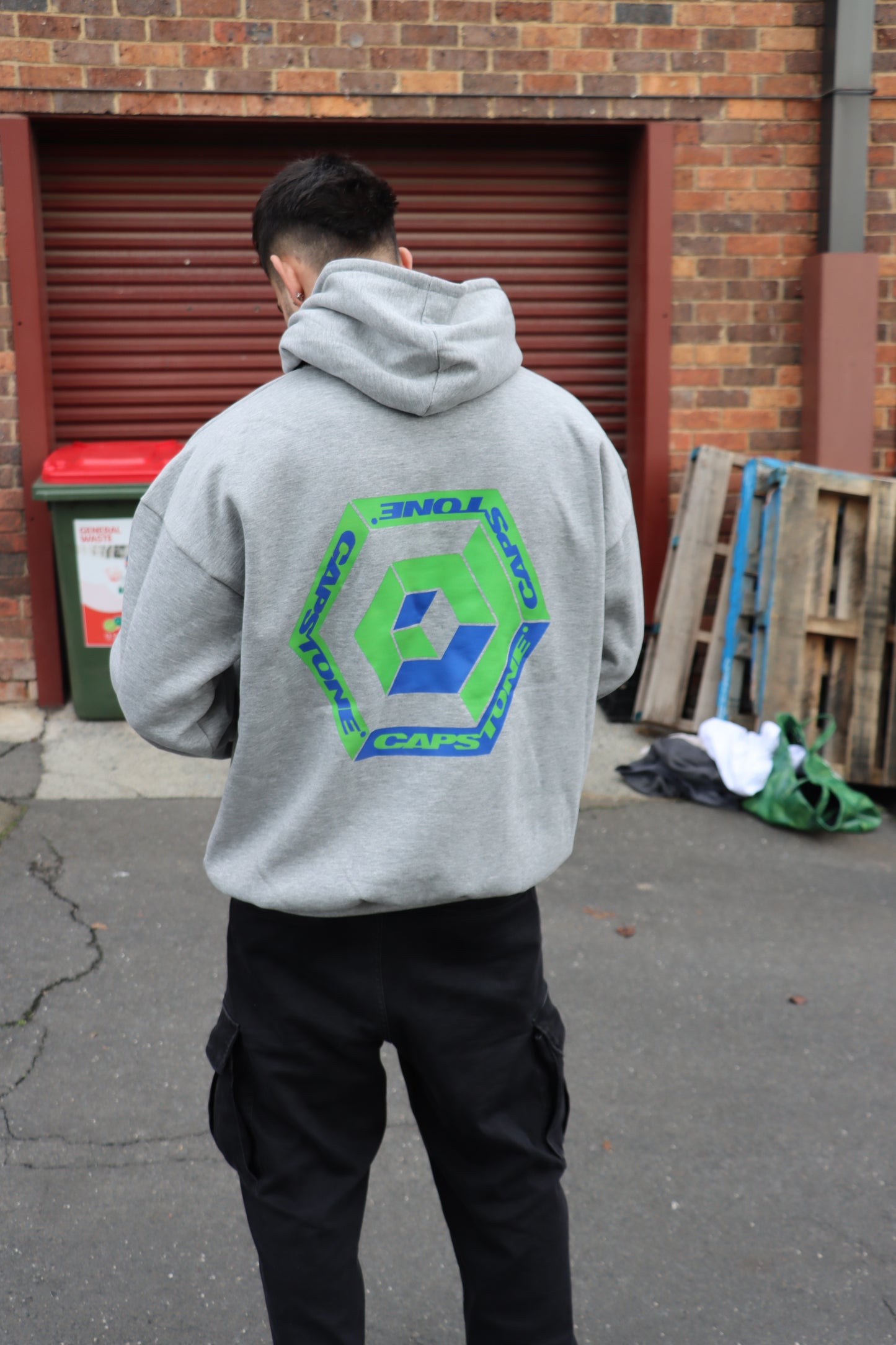 Sprite Logo Hoodie Grey Marle