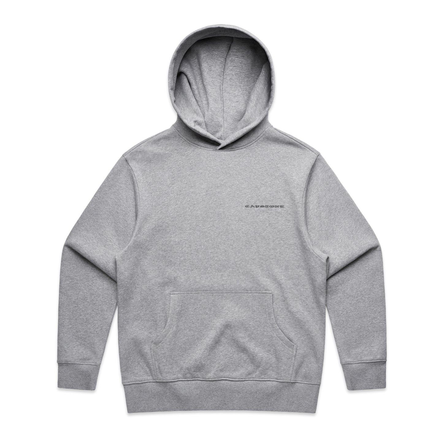 Old English Logo Hoodie Grey Marle