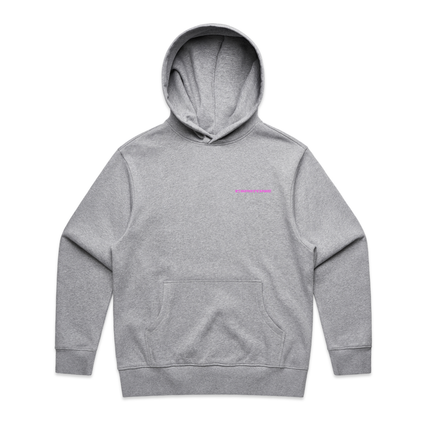 Pink Killer Bee Hoodie Grey Marle