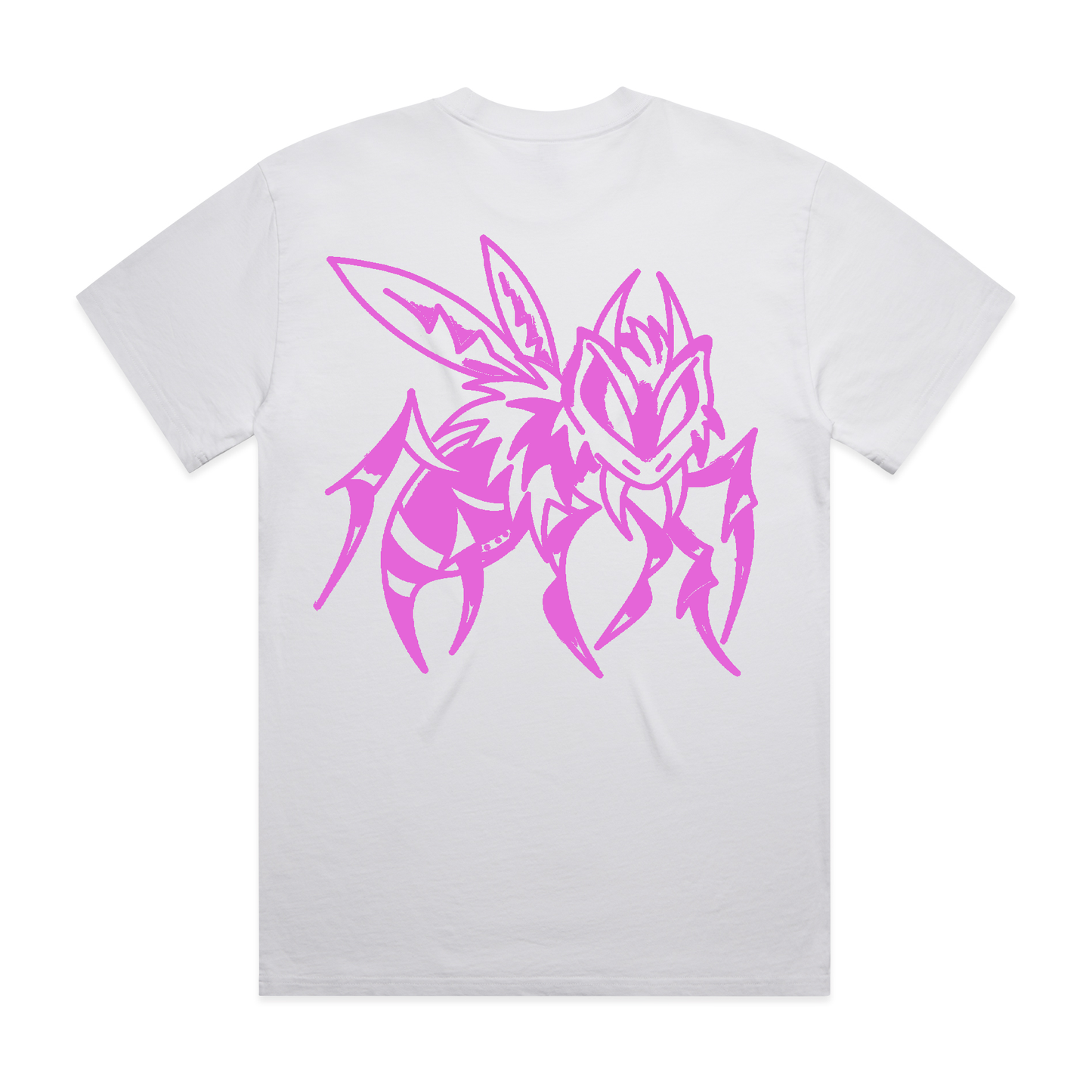 Pink Killer Bee T-Shirt White