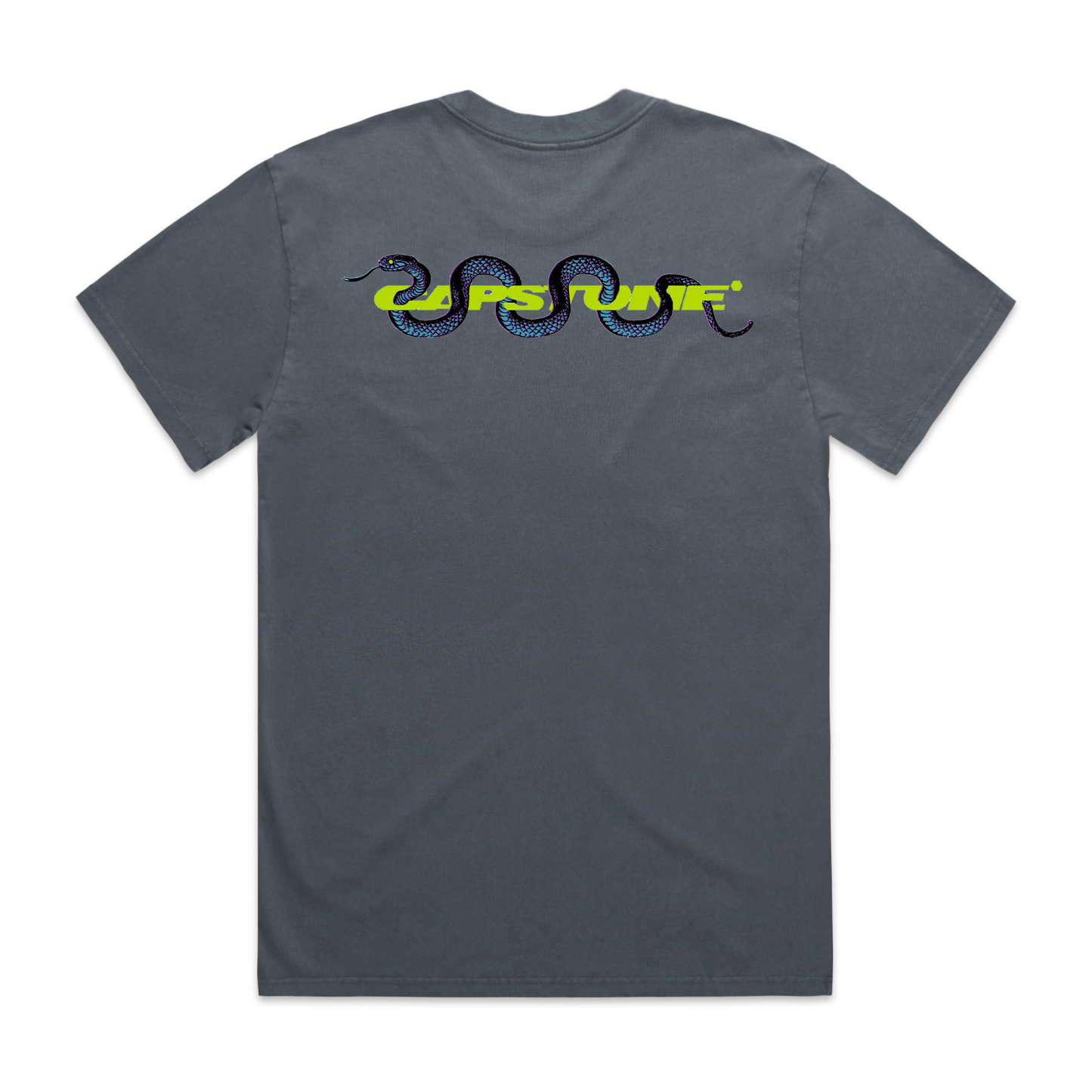 Green Snake T-Shirt Indigo