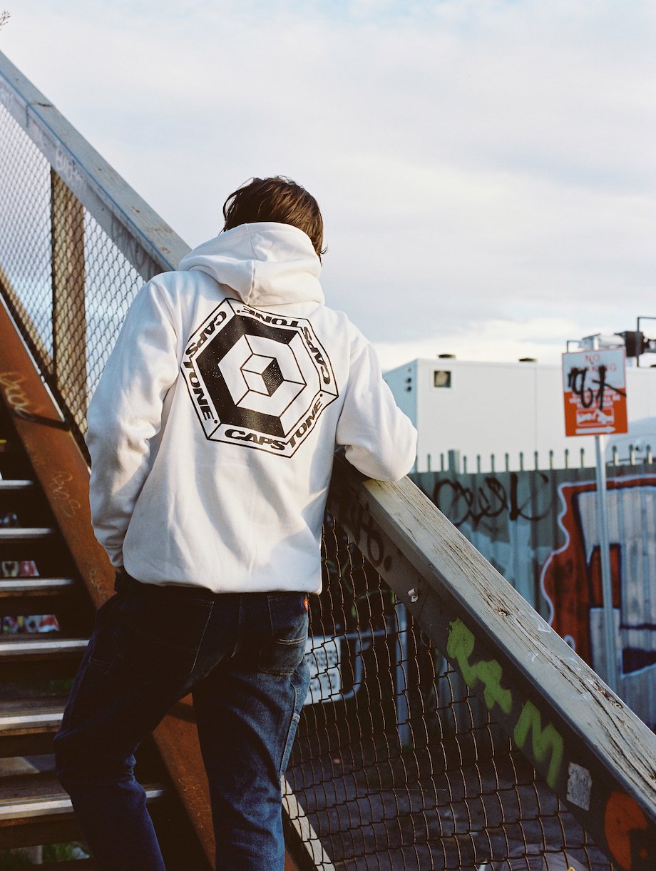 Hypercube Hoodie White