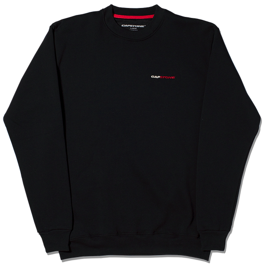 Embroidered Sweatshirt Black