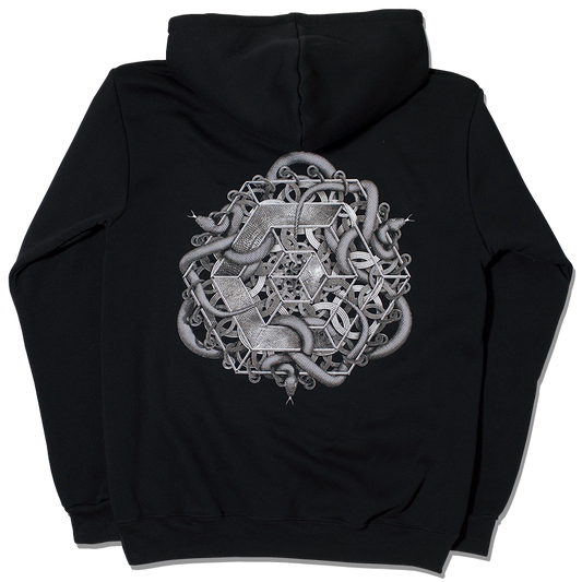 M.C Snakes Hoodie Black