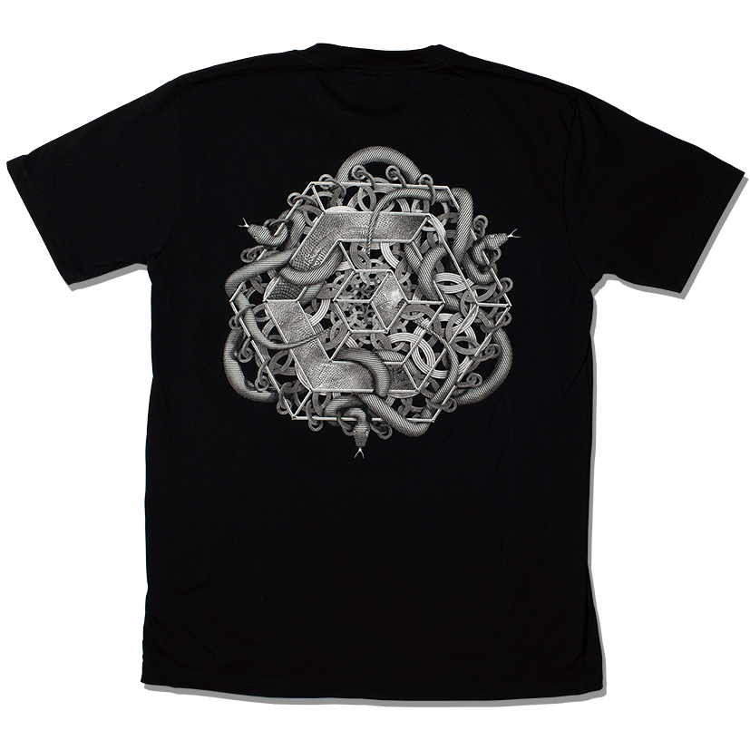 M.C Snakes T-Shirt Black