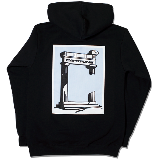 R. Lichtenstein Temple Hoodie Black