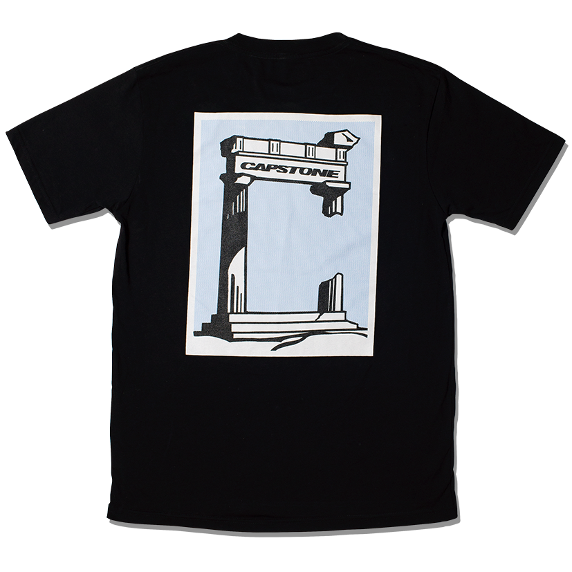 R. Lichtenstein Temple T-Shirt Black