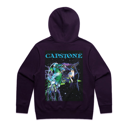 Liquid Wizard Hoodie Plum