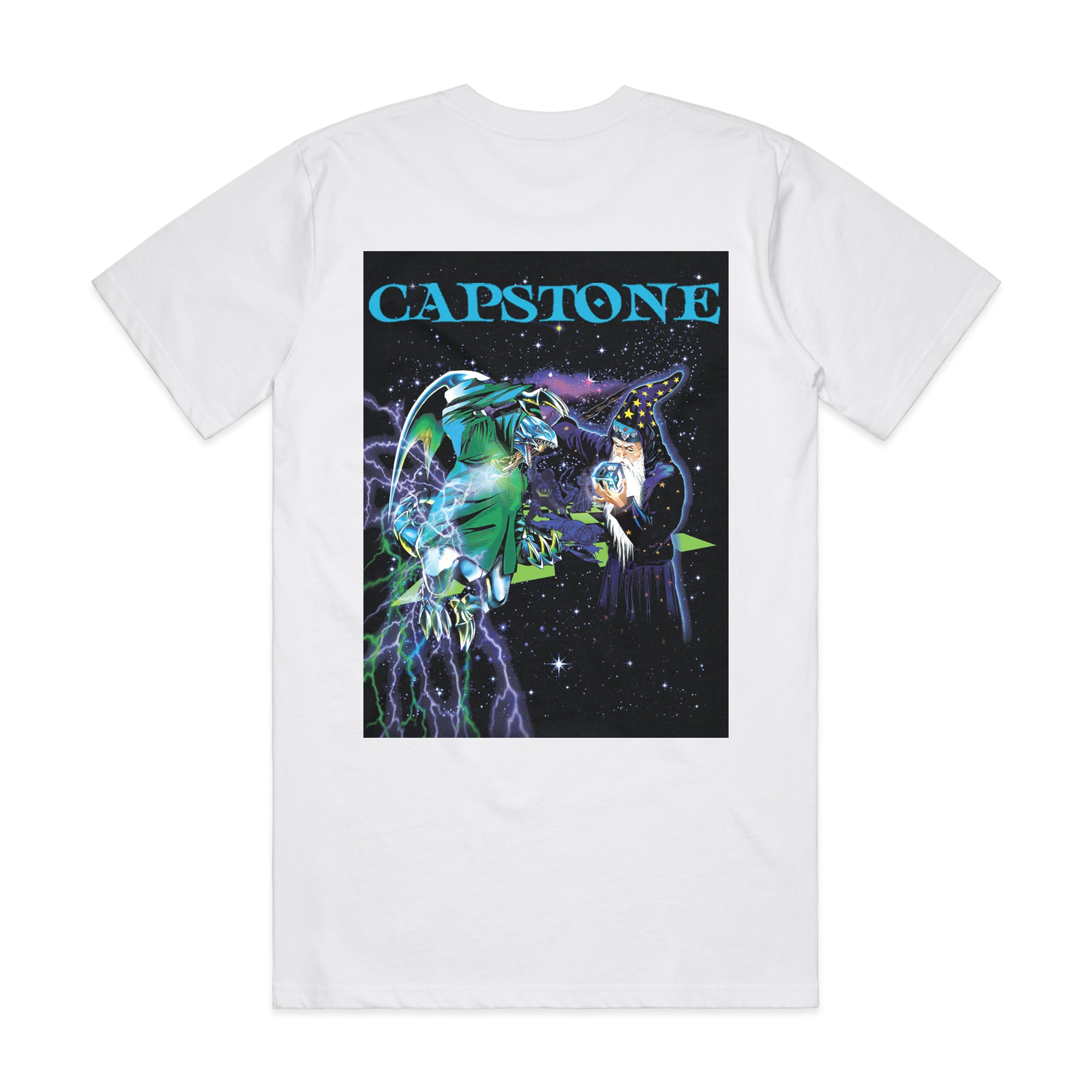 Liquid Wizard T-Shirt White – CAPST1