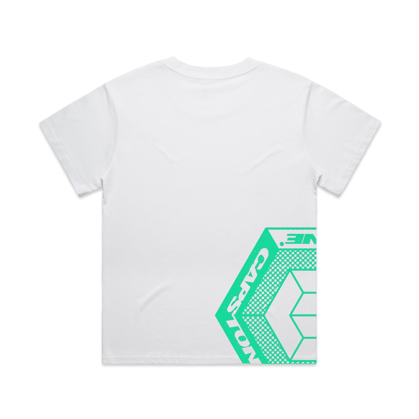 Women's T-Shirt Absinthe Hypercube White